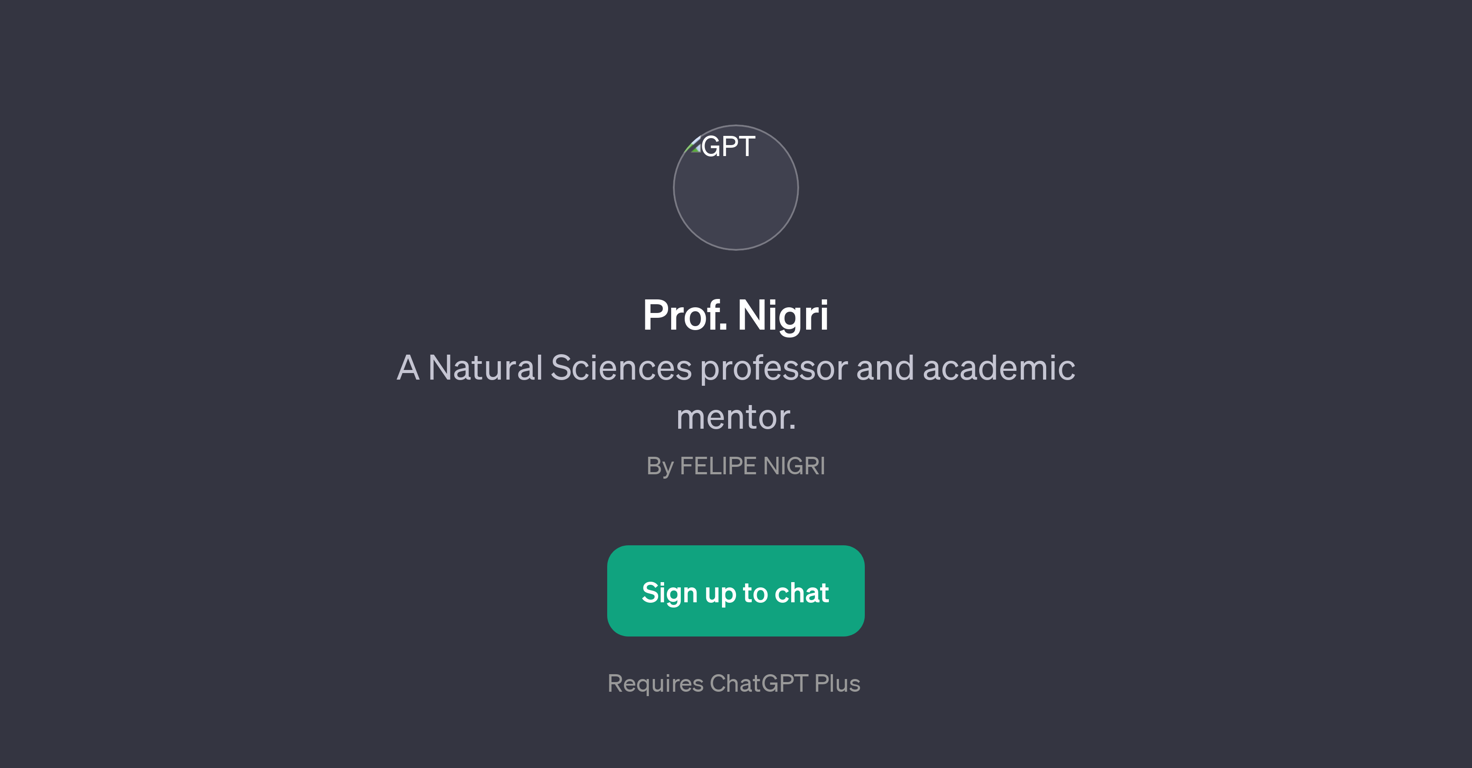 Prof. Nigri website