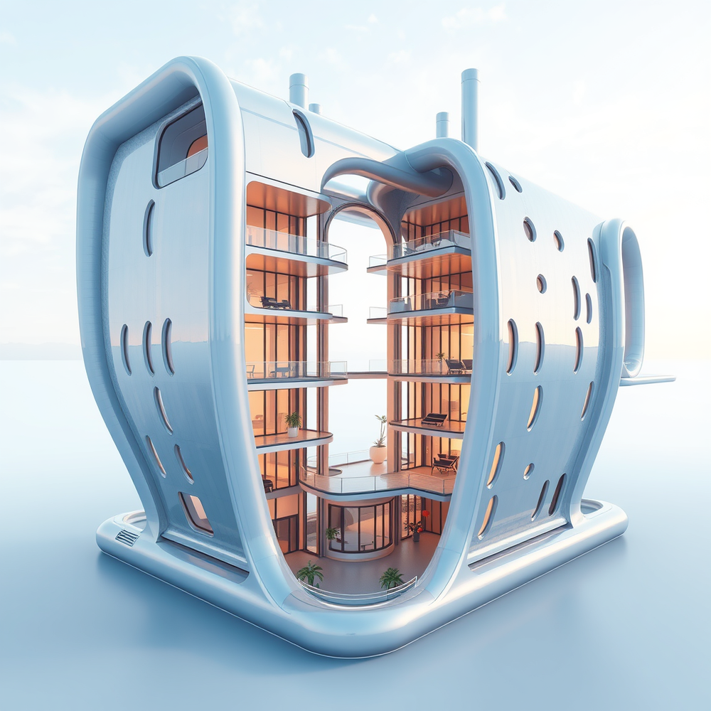 Professional 3D architect and designer in the shape of straw website