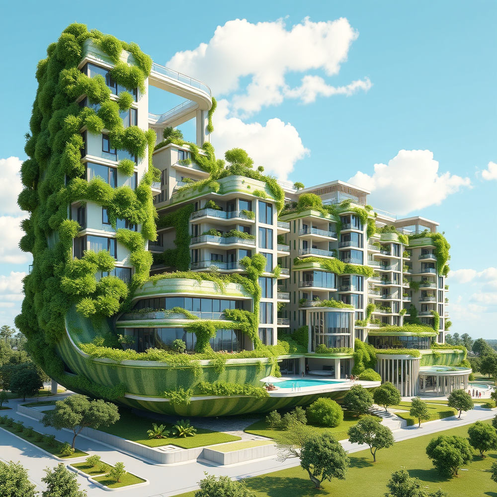 Professional 3D architect and designer in the shape of watermelon website