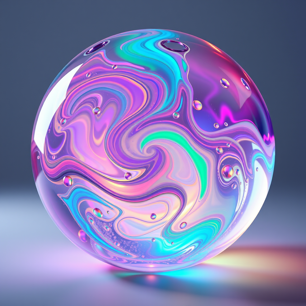 Professional 3D designer slime glassball website