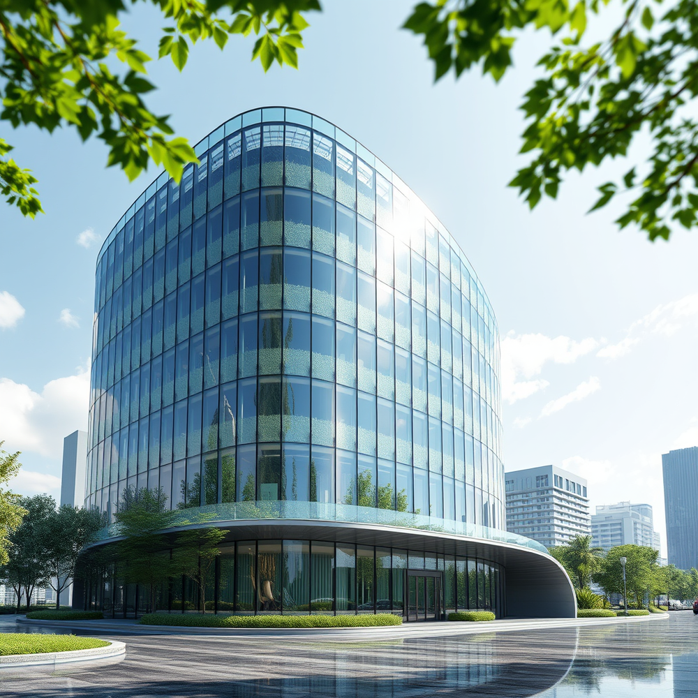 professional architect and designer 3d with  glass website