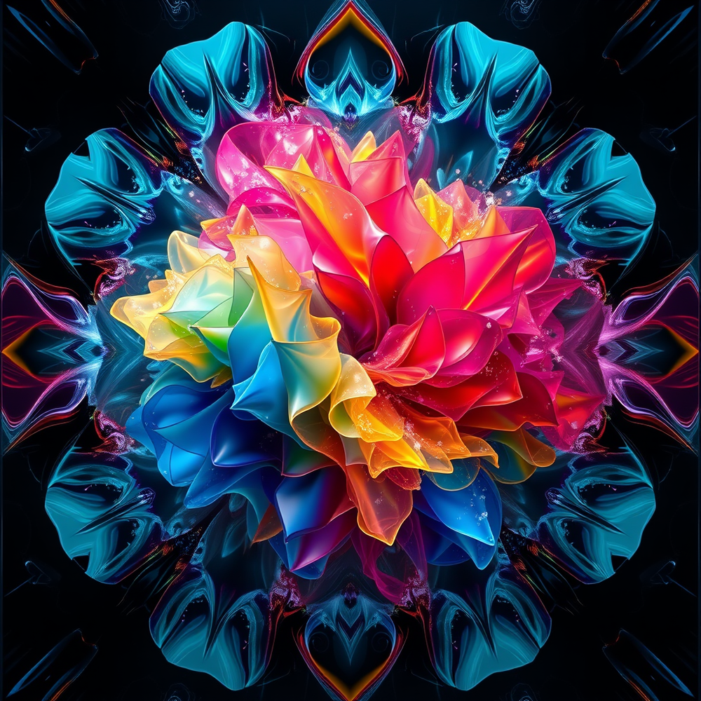 Professional new drawing a 3D image on glass website