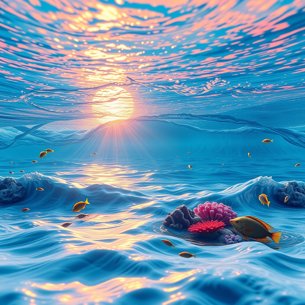 Professional new drawing a 3D image on sea website