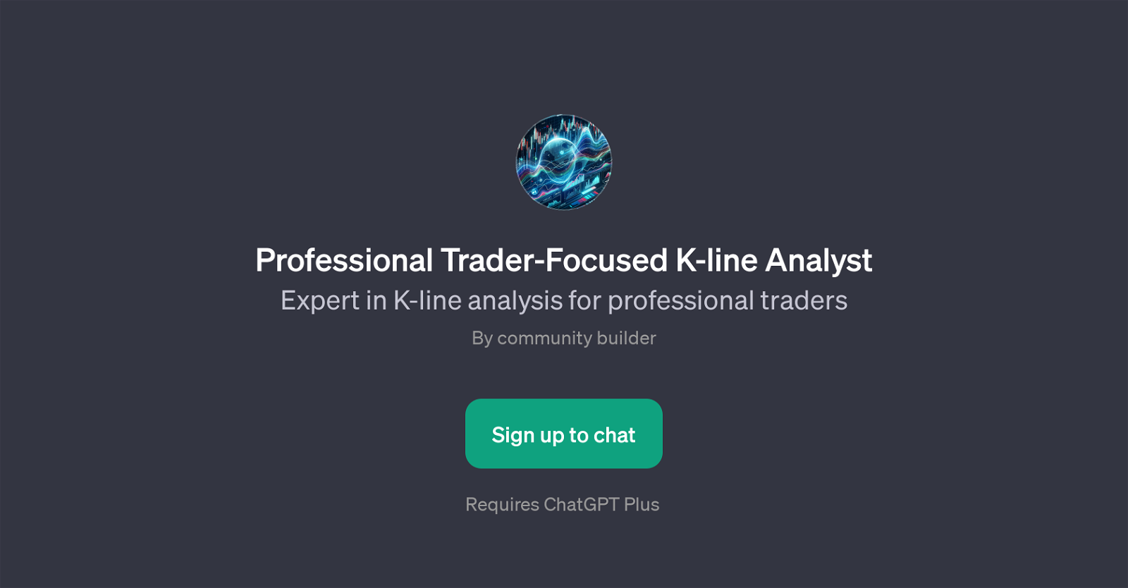 Professional Trader-Focused K-line Analyst website