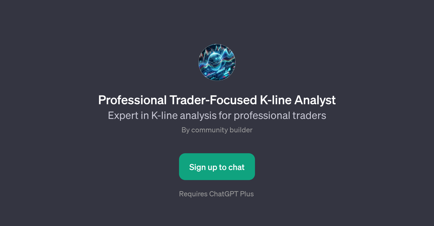 Professional Trader-Focused K-line Analyst website