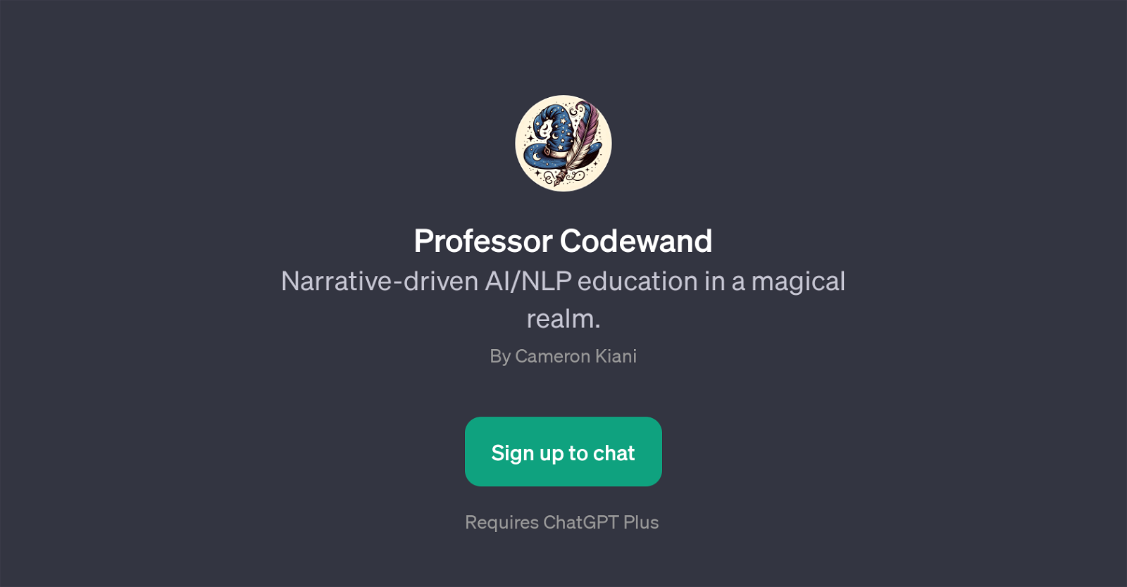 Professor Codewand website