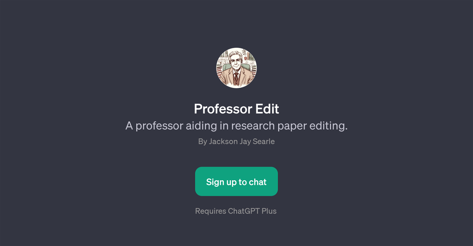 Professor Edit website