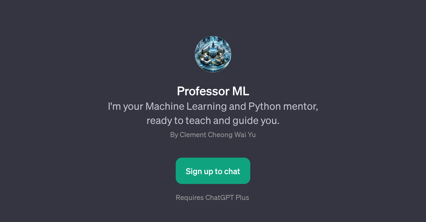 Professor ML website