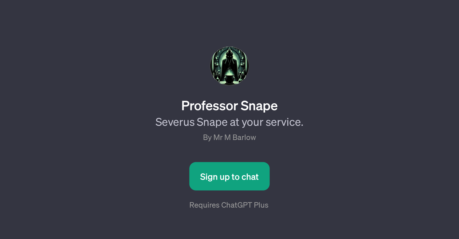 Professor Snape website