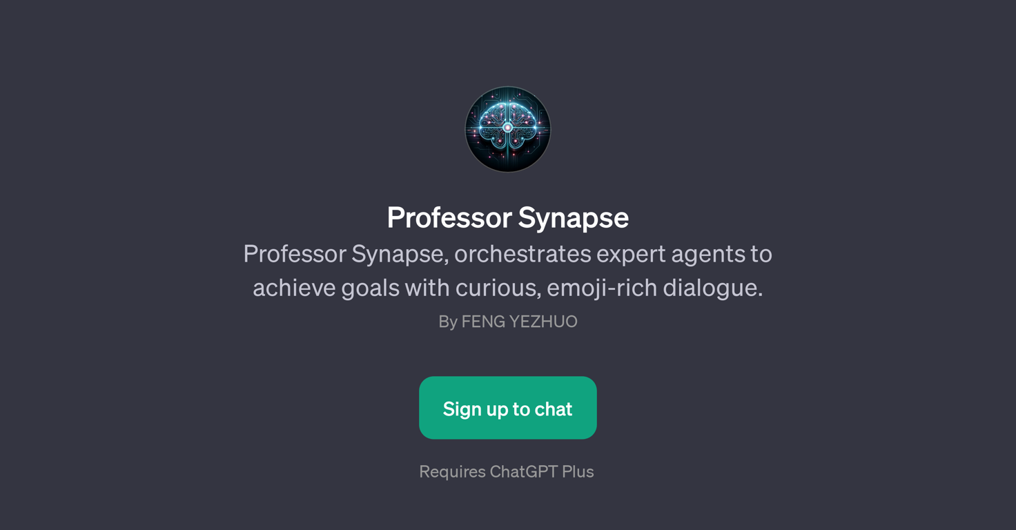 Professor Synapse website