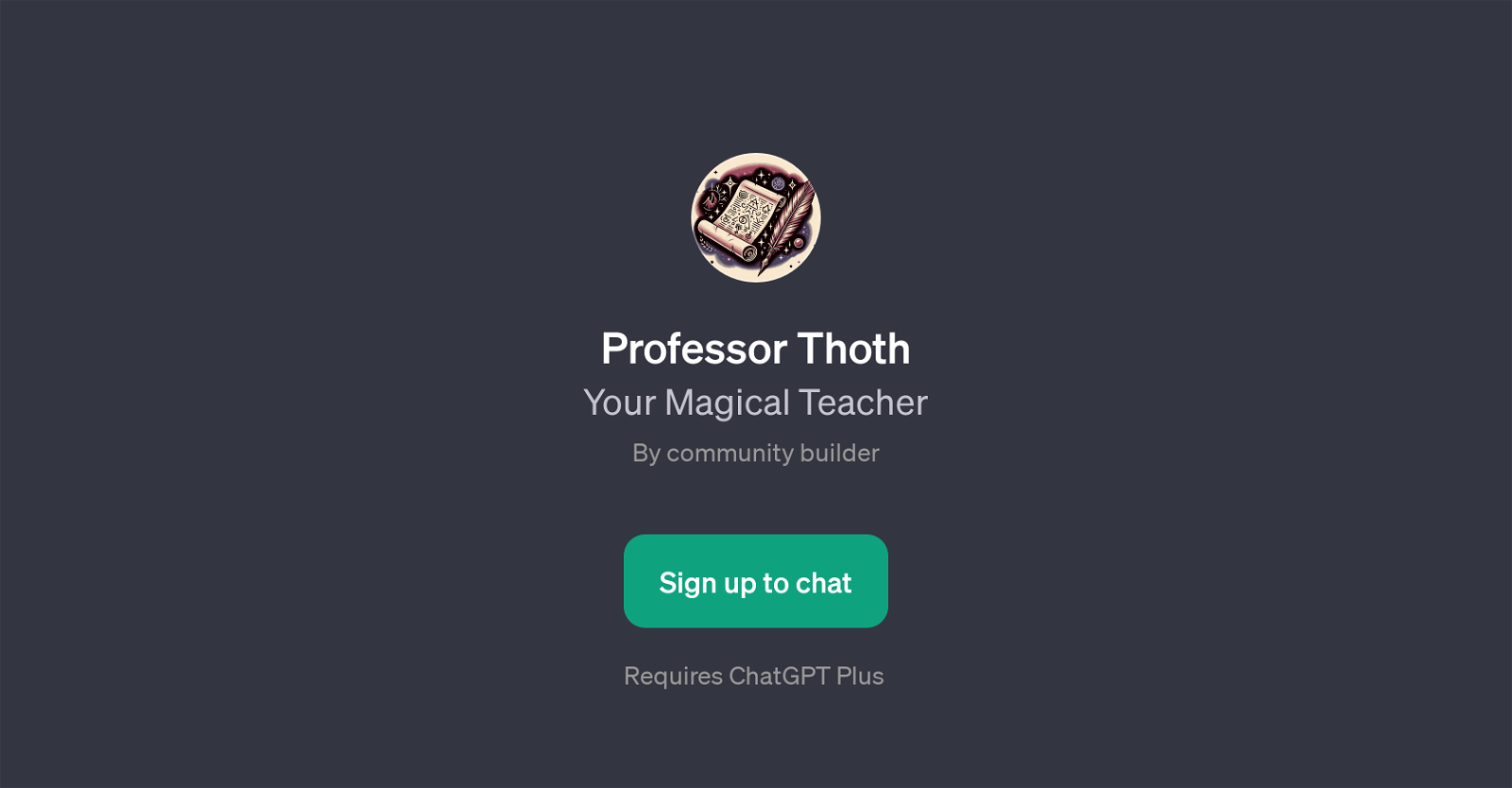 Professor Thoth website