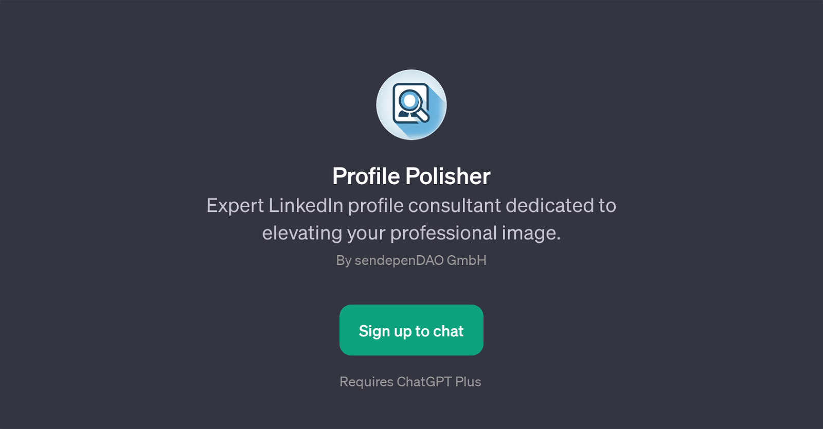 Profile Polisher website