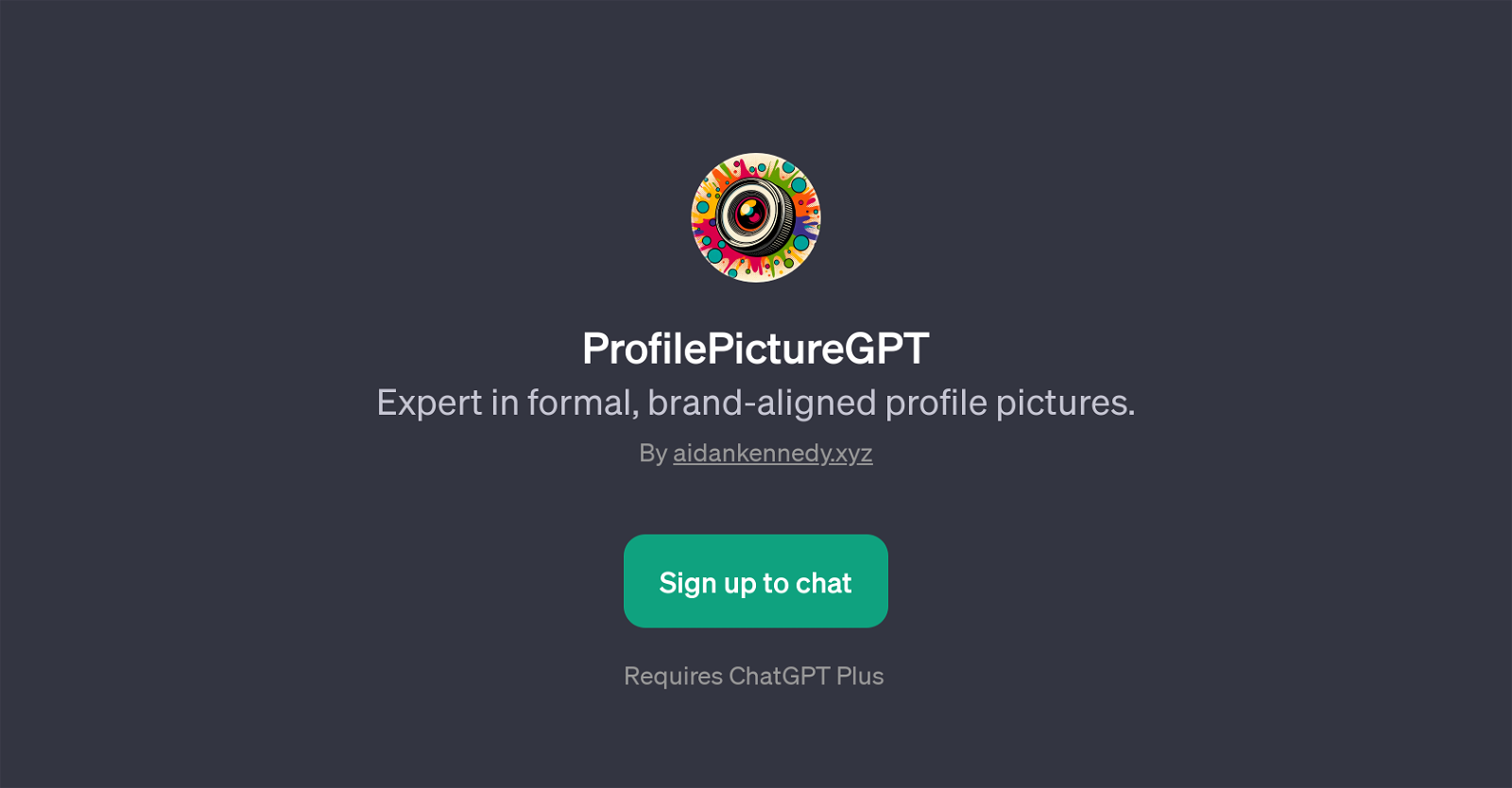ProfilePictureGPT website