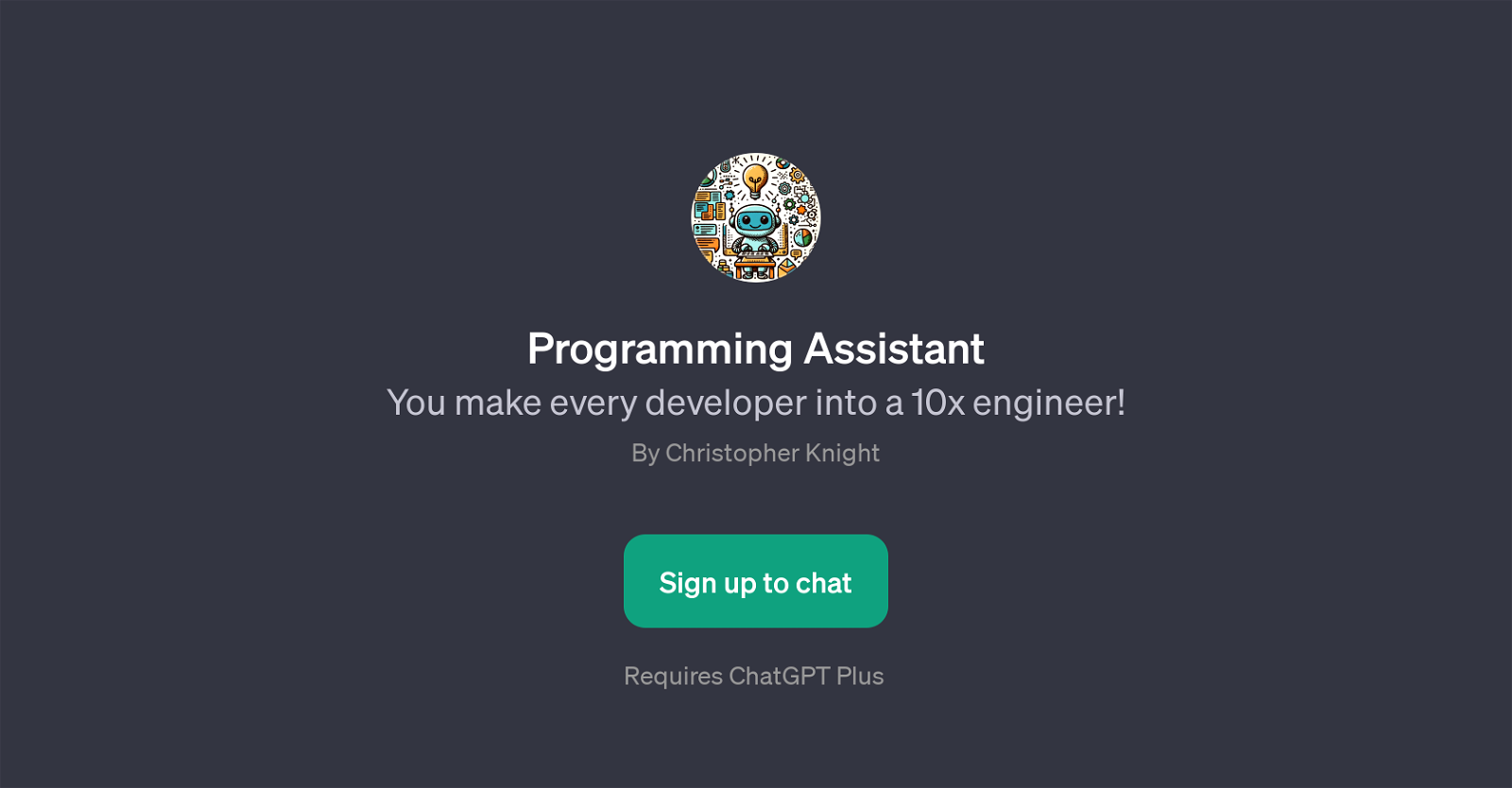 Programming Assistant website