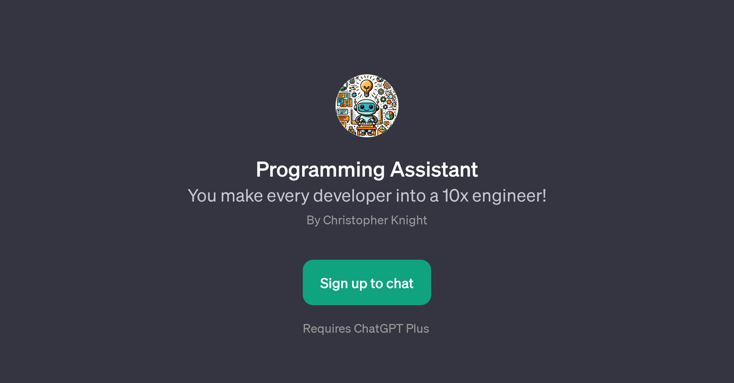 Programming Assistant website