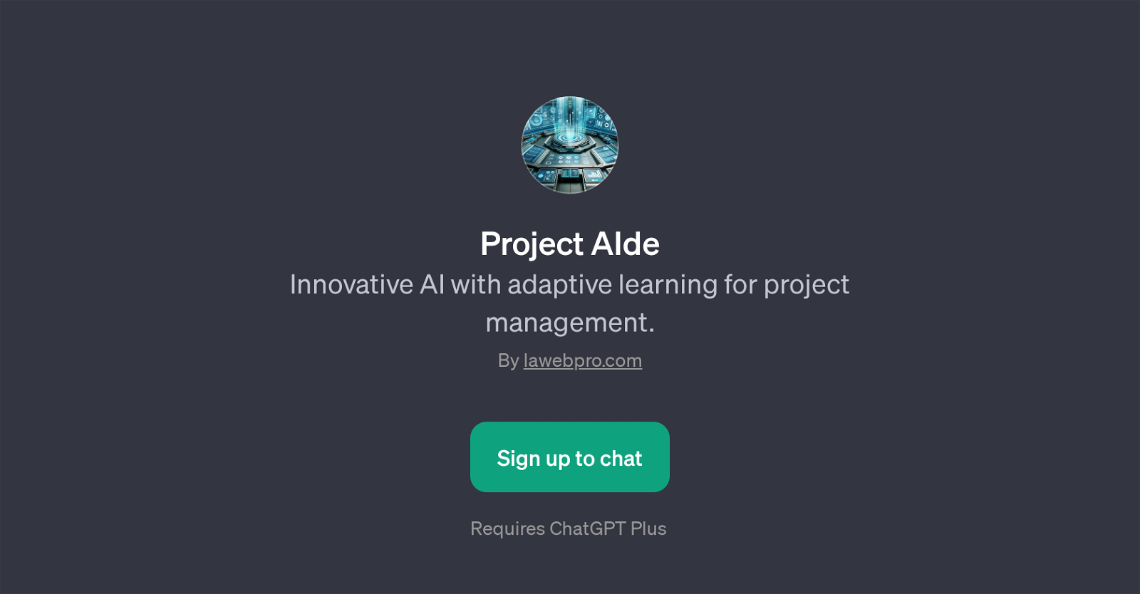 Project AIde website