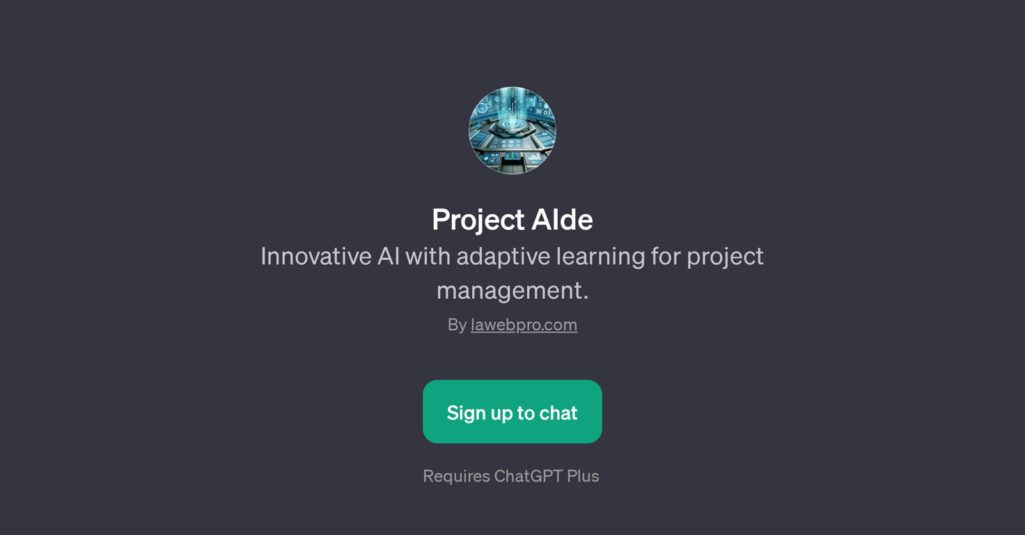 Project AIde website