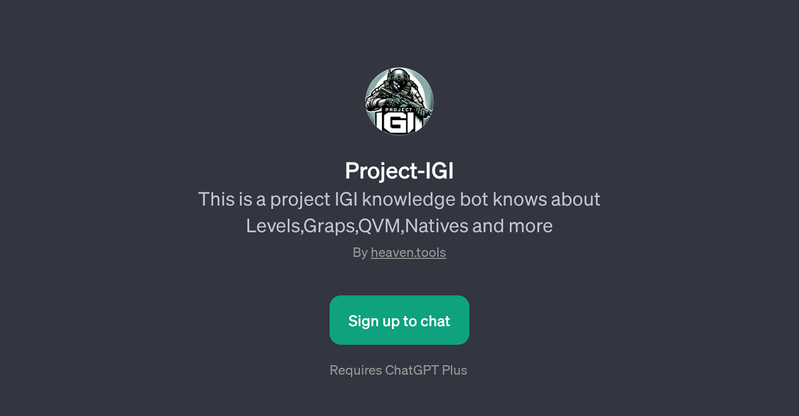 Project-IGI website