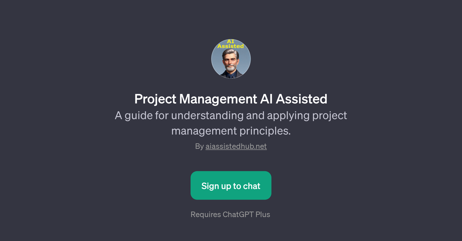 Project Management AI Assisted website
