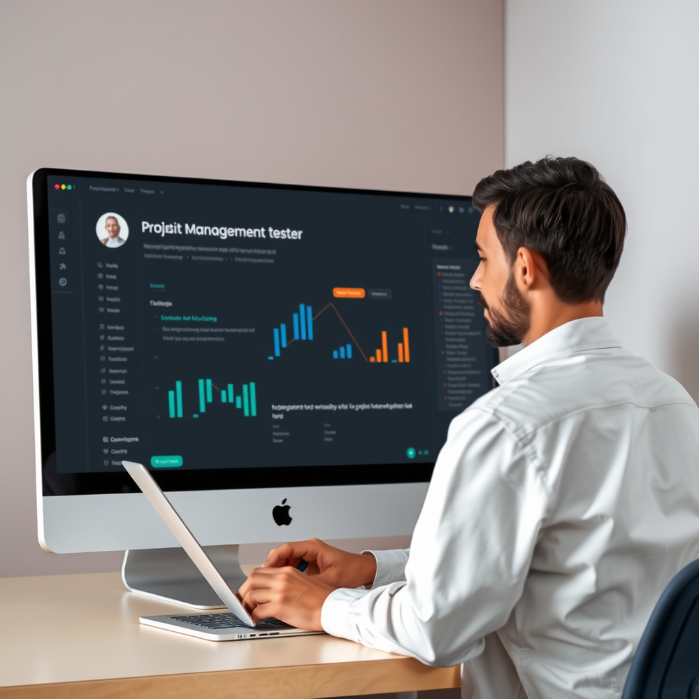 project management tester website