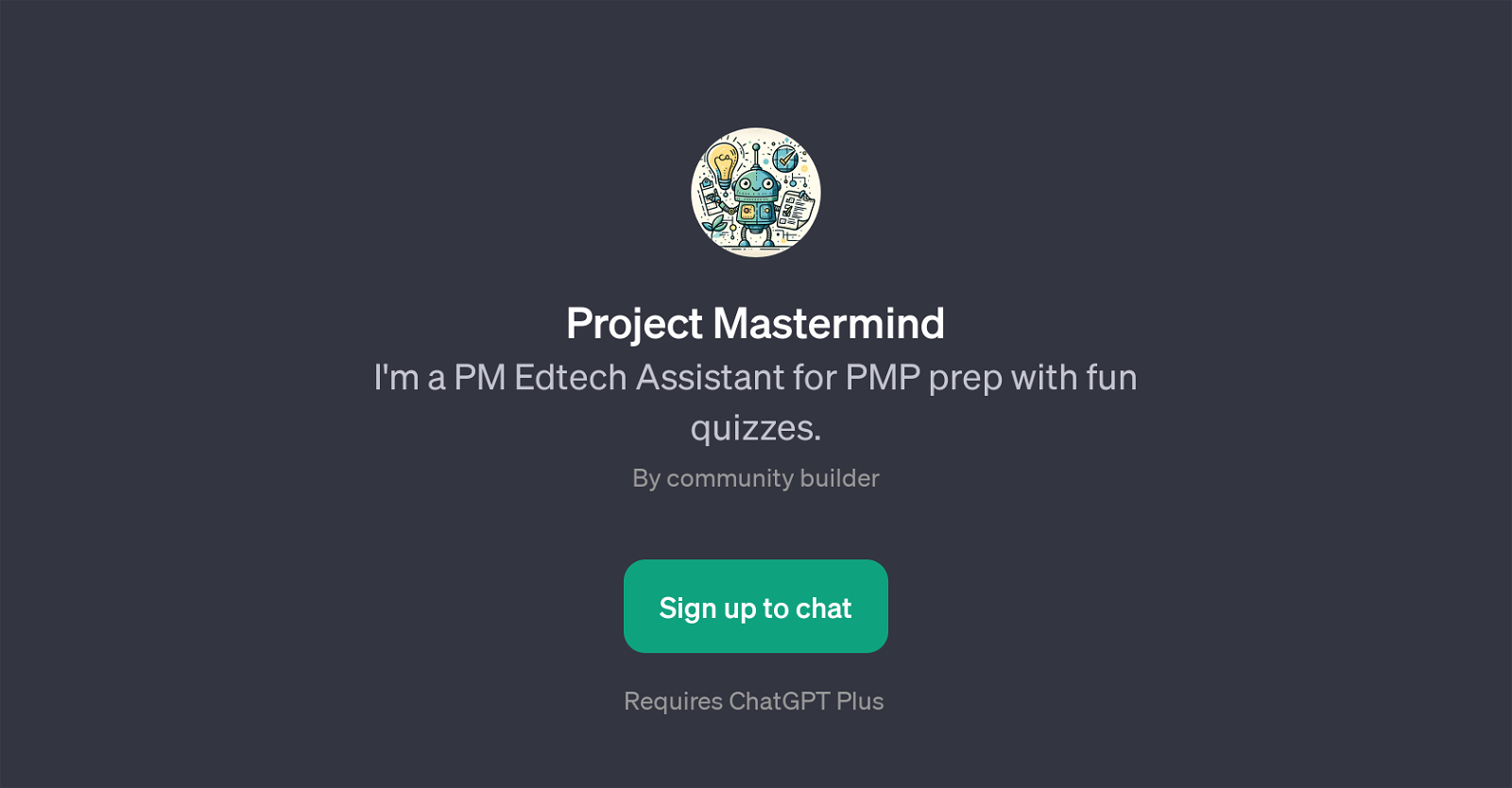 Project Mastermind website