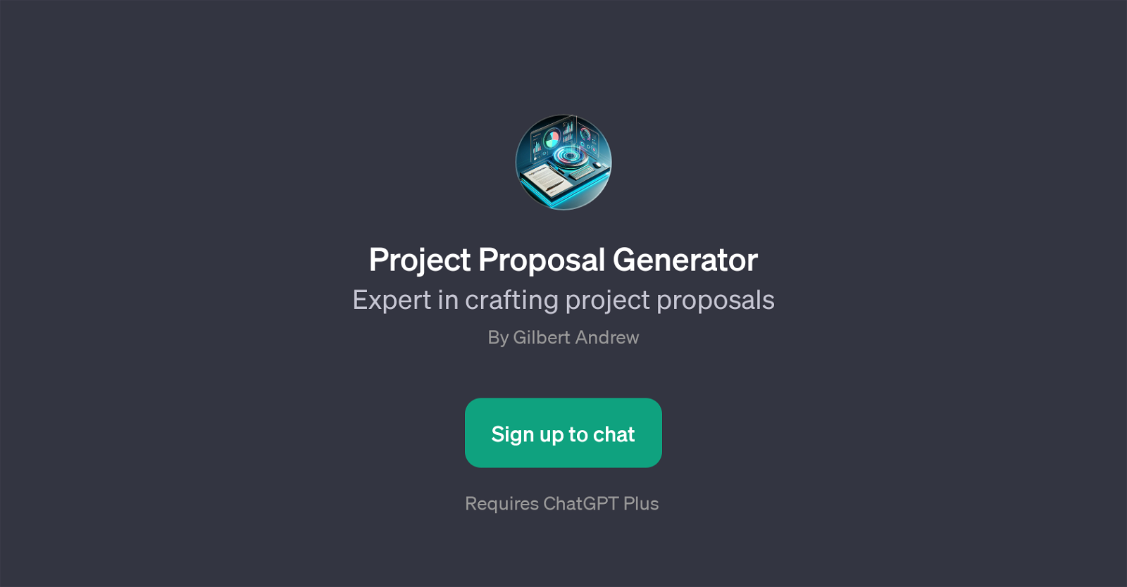 Project Proposal Generator website
