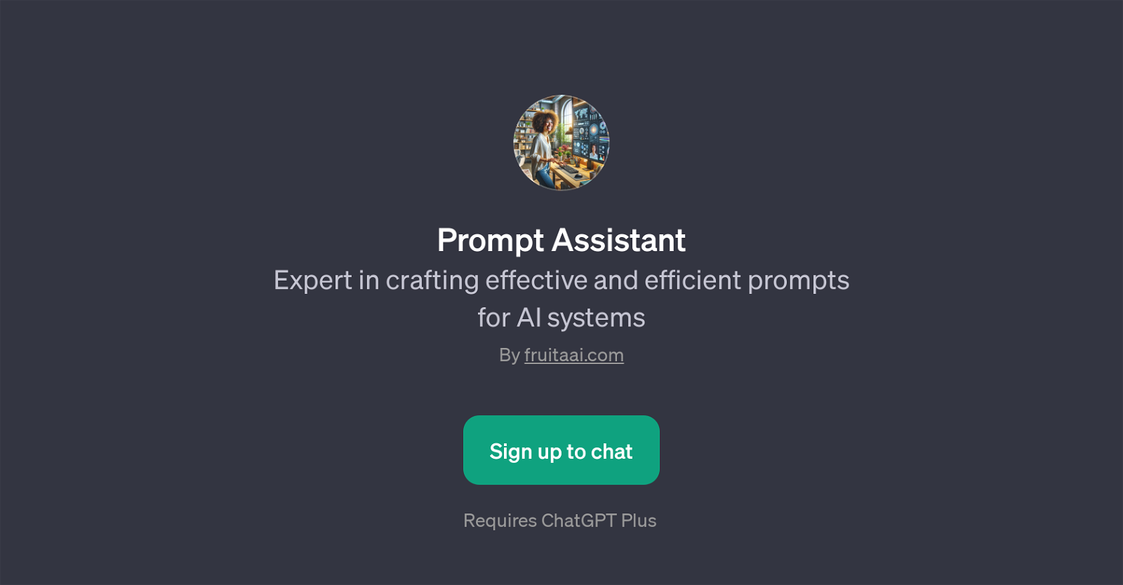 Prompt Assistant website