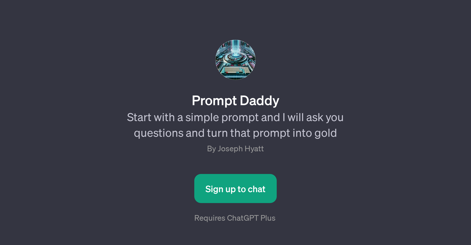 Prompt Daddy website