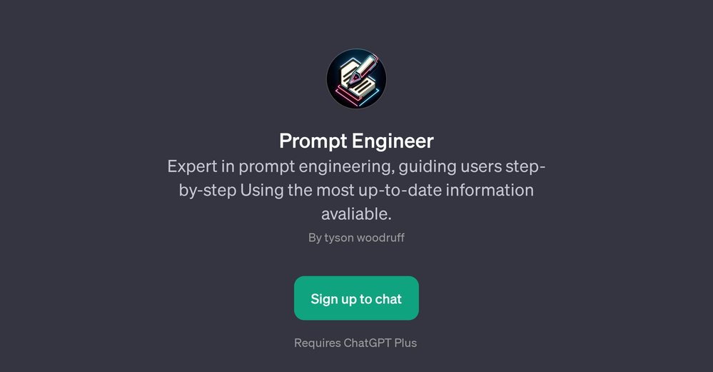Prompt Engineer website