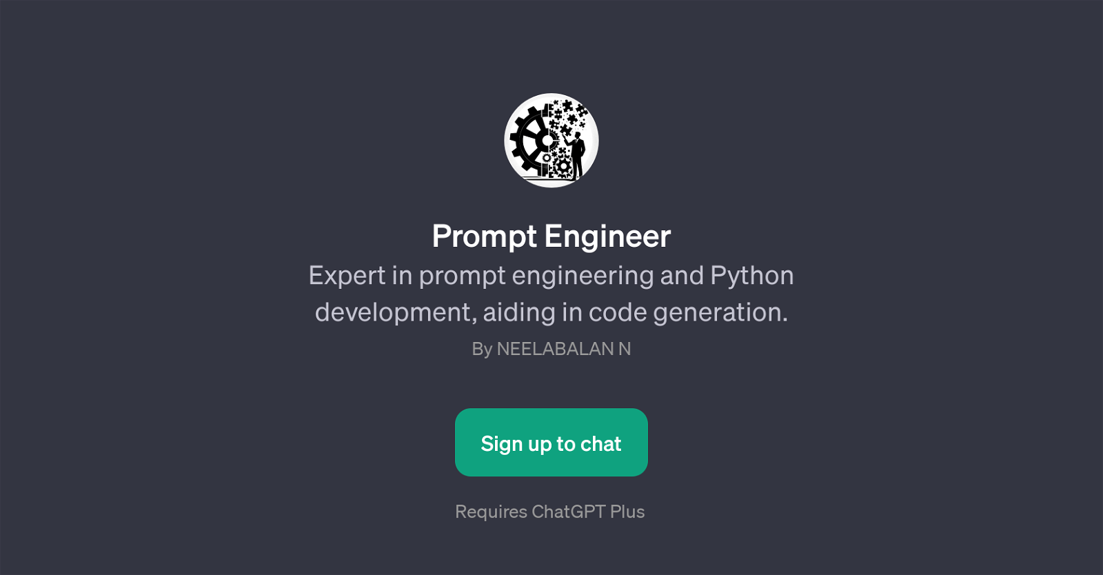 Prompt Engineer website