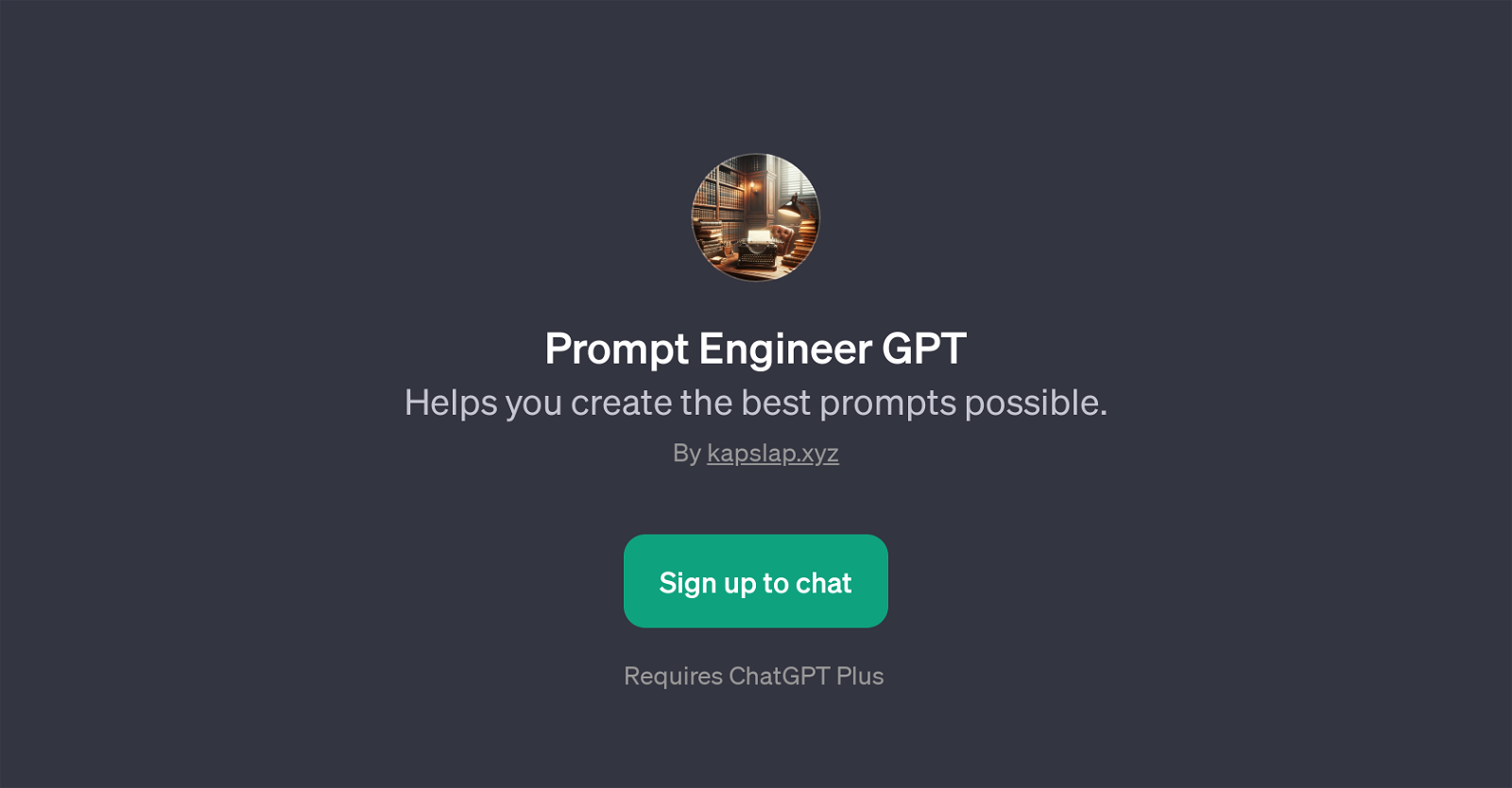 Prompt Engineer GPT website