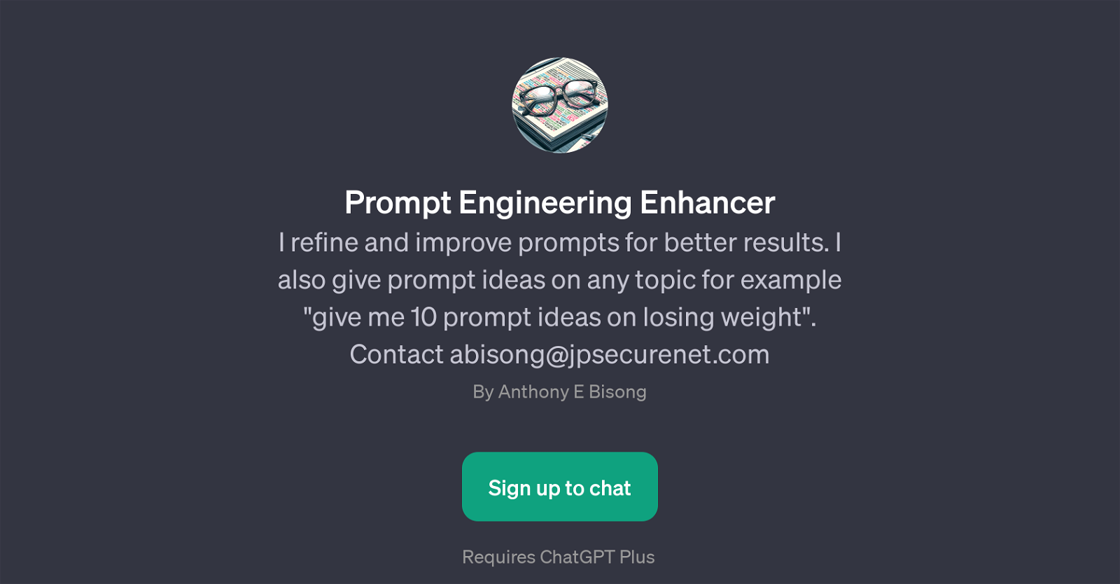 Prompt Engineering Enhancer website