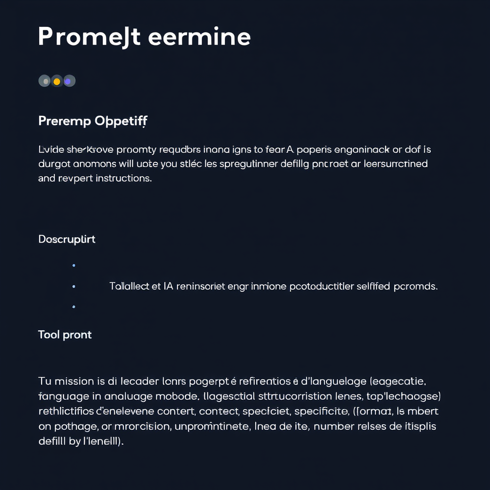 Prompt engineering website