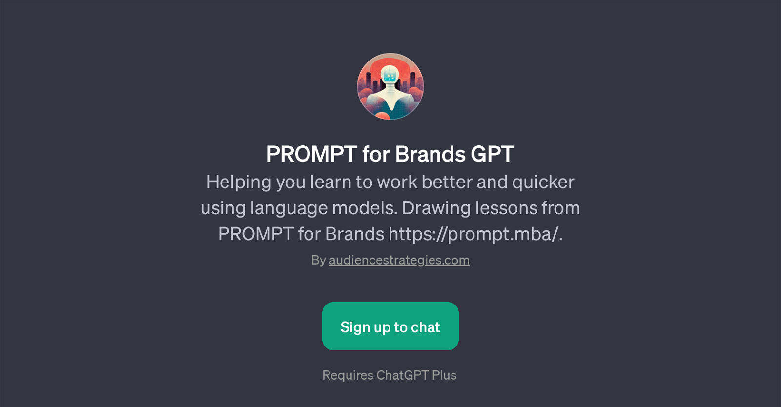PROMPT for Brands GPT website