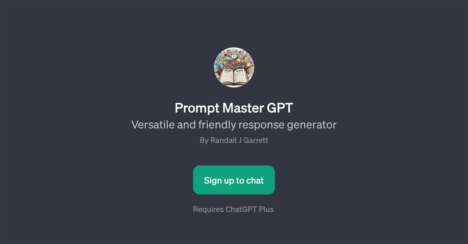 Prompt Master GPT website
