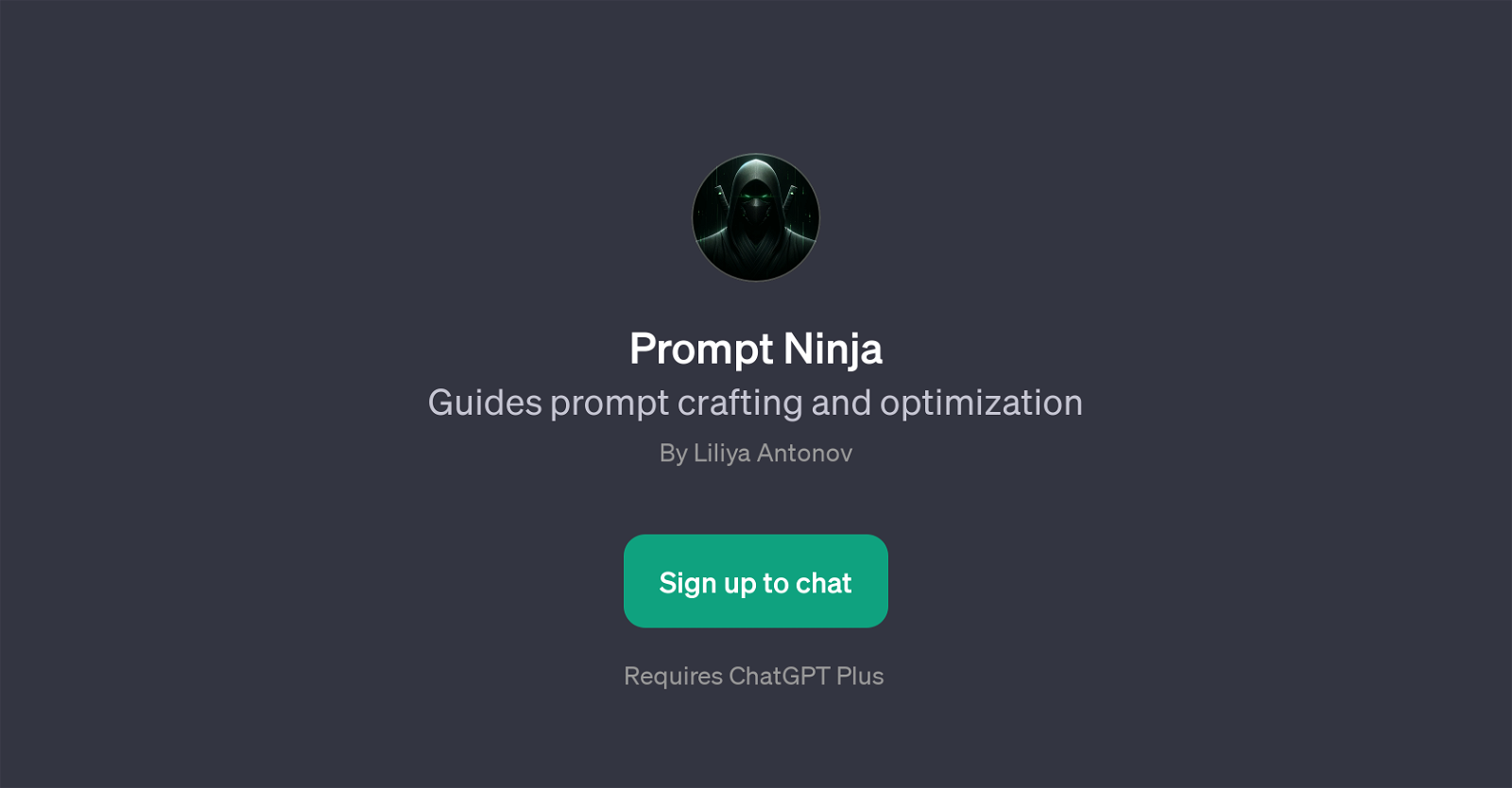 Prompt Ninja website