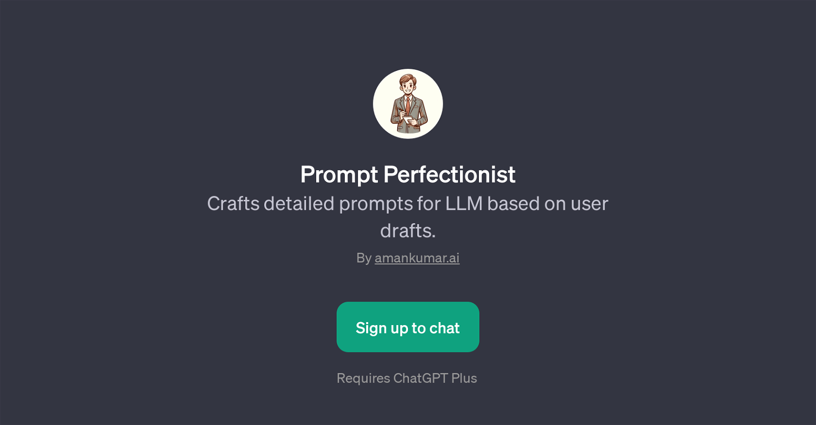 Prompt Perfectionist website