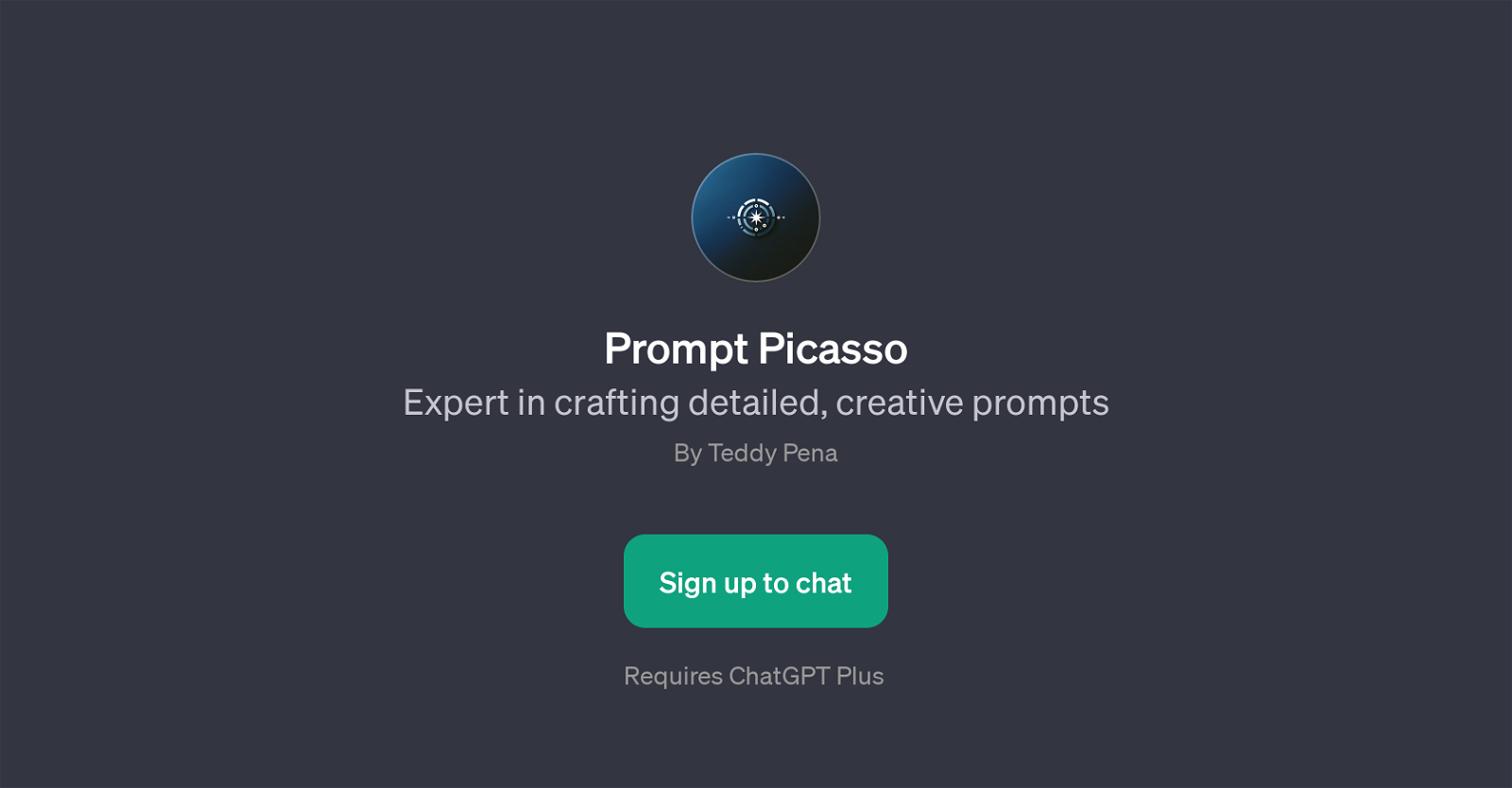 Prompt Picasso website