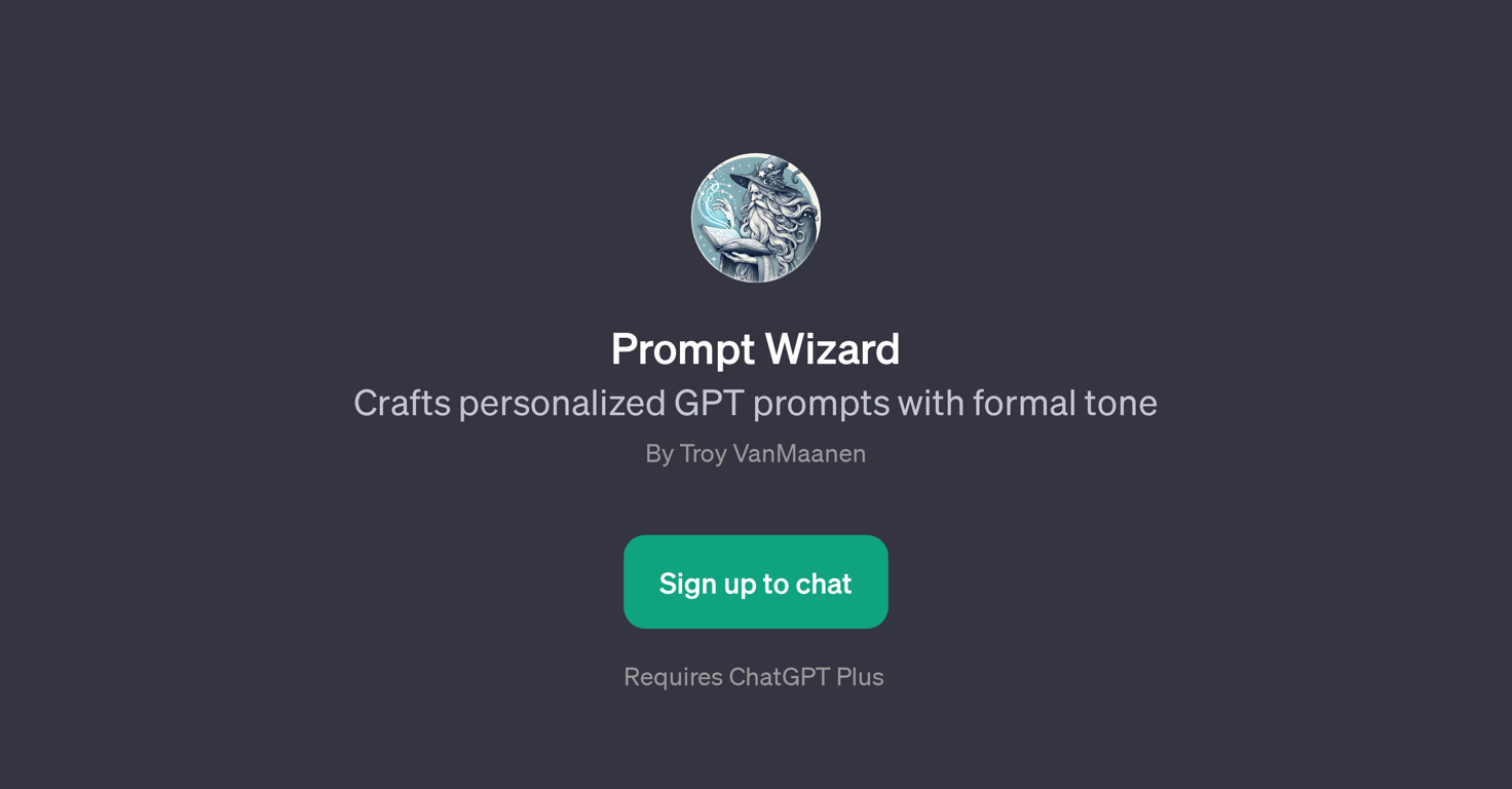 Prompt Wizard website