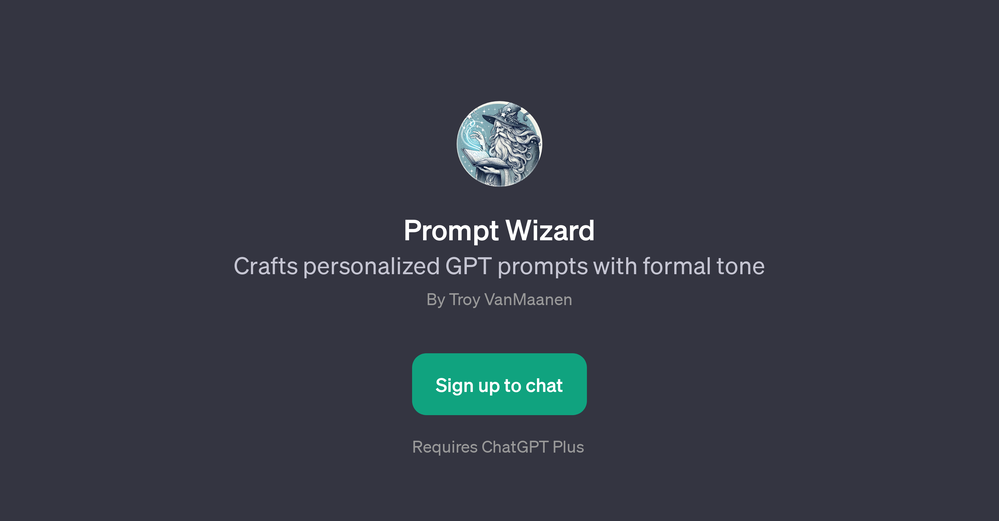 Prompt Wizard website