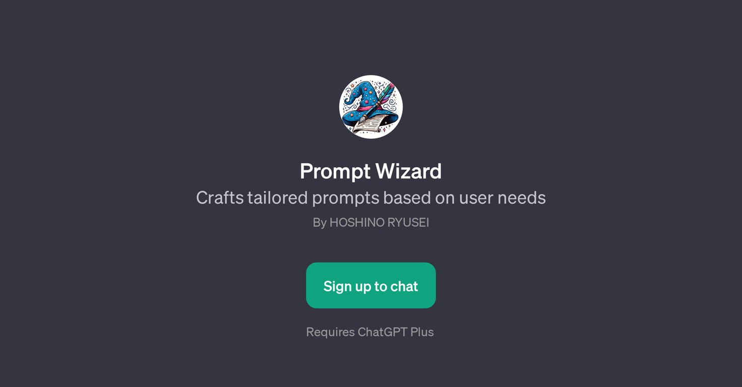 Prompt Wizard website