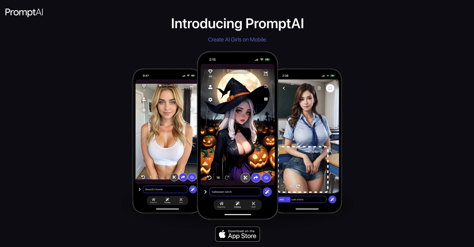 PromptAI App website