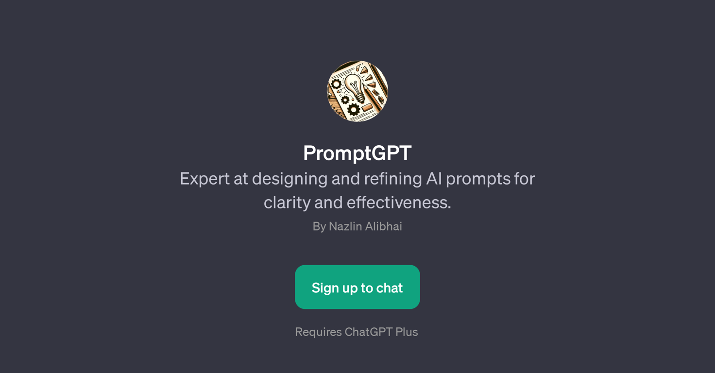 PromptGPT website