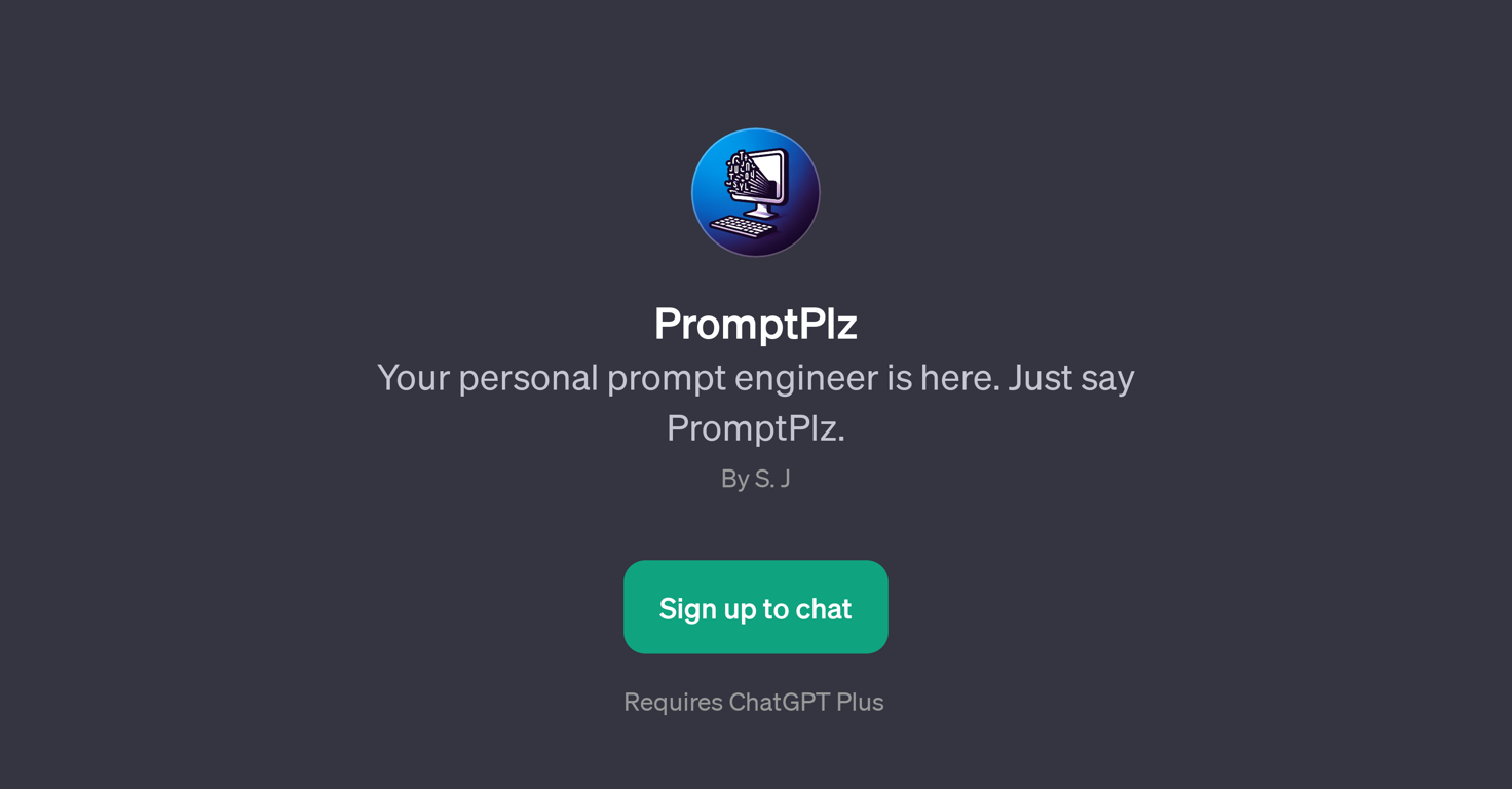 PromptPlz website