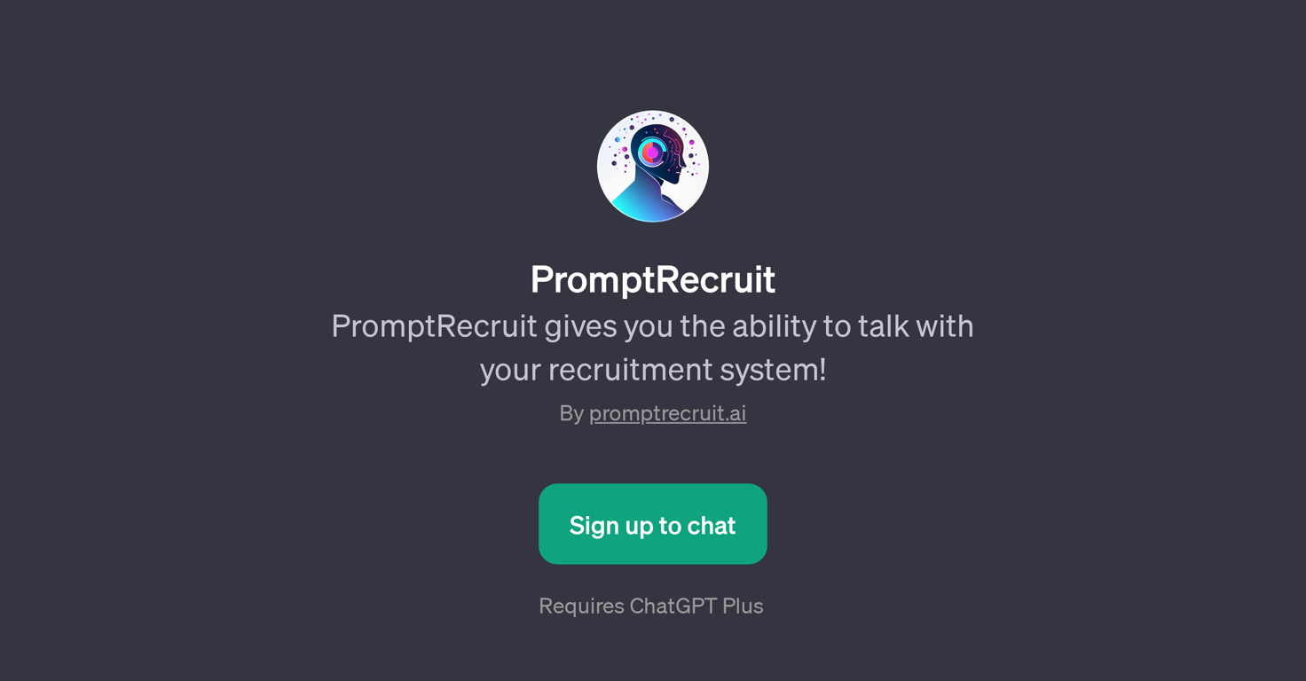 PromptRecruit website