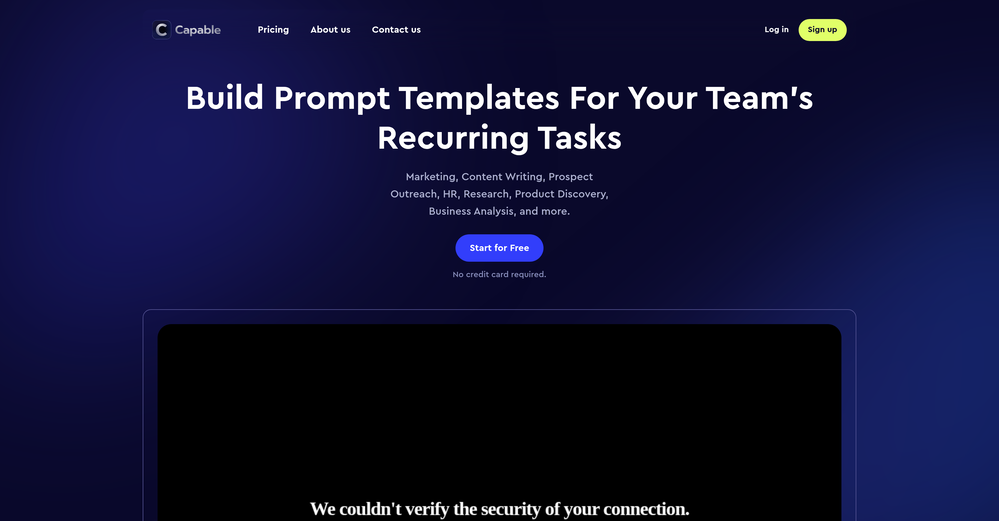 Promtify website