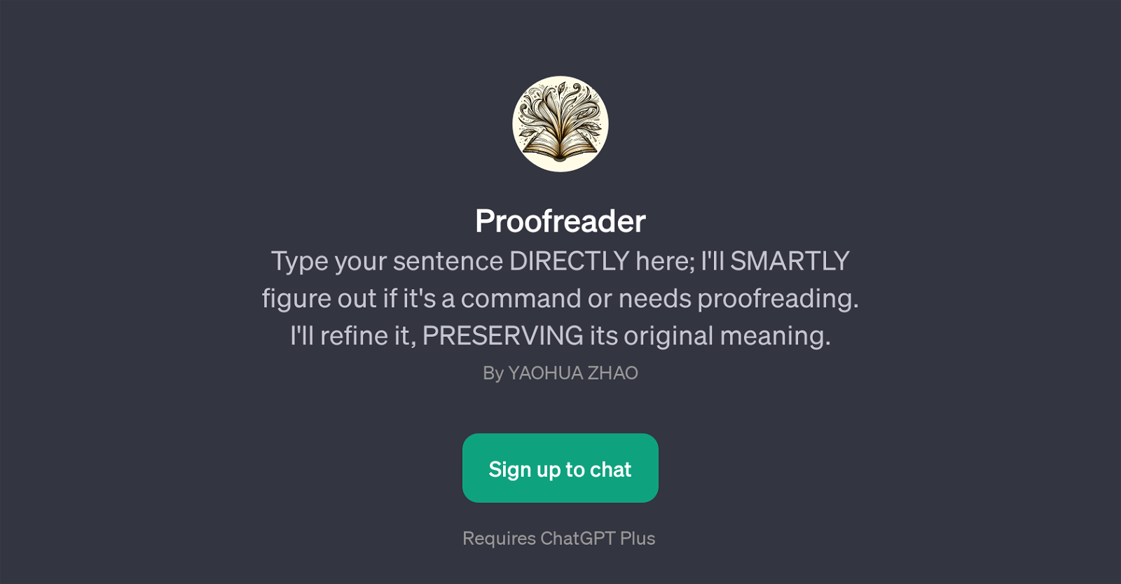 Proofreader website