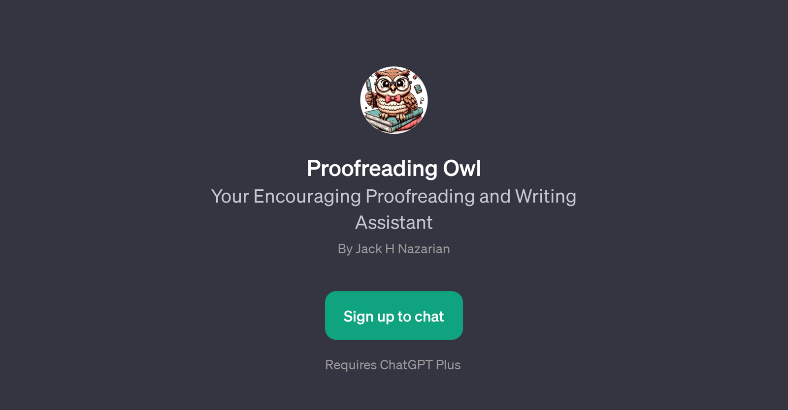 Proofreading Owl website
