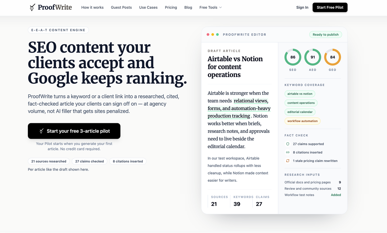 ProofWrite.io website