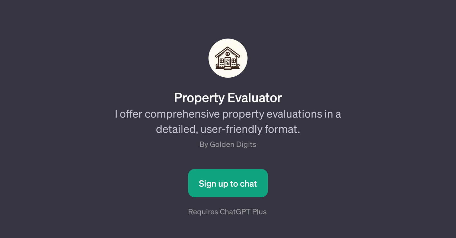 Property Evaluator website